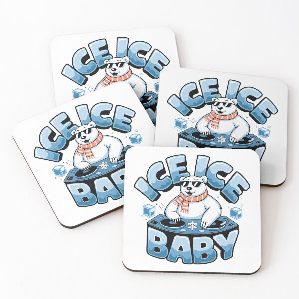 Item preview, Ice Ice Baby - Cool Polar Bear DJ designed and sold by IconsStyles.