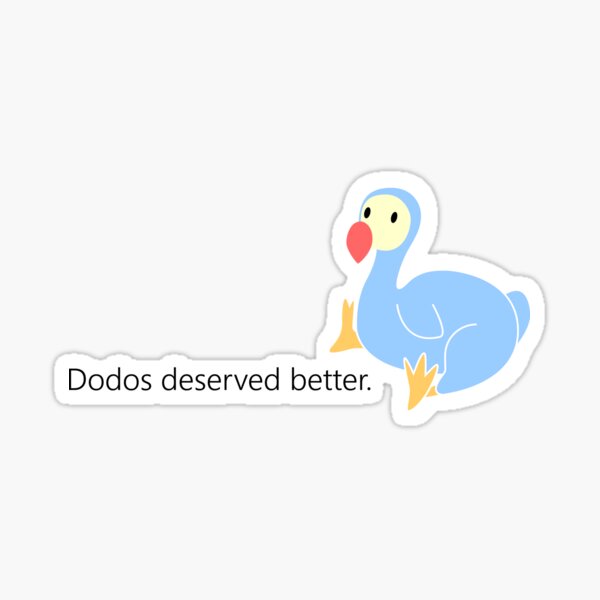 Aperçu de l'œuvre Dodos mérité mieux créée et vendue par adree.