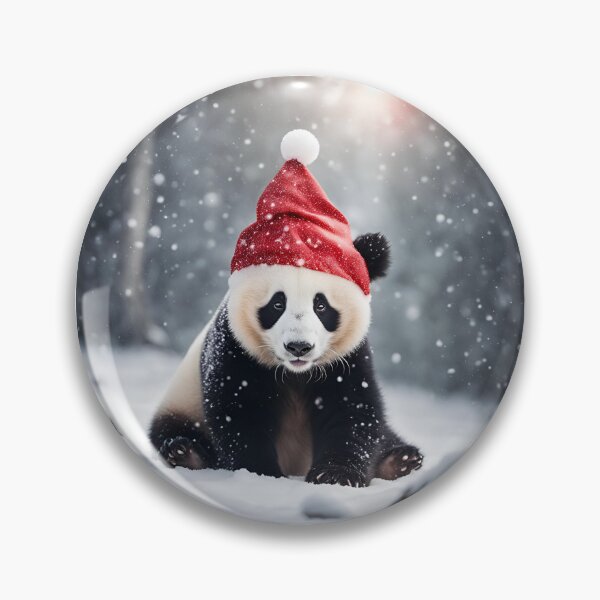 Item preview, Cute Panda with sant hat designed and sold by JustSlay28.