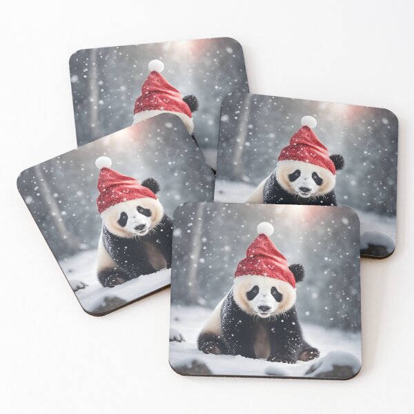 Item preview, Cute Panda with sant hat designed and sold by JustSlay28.