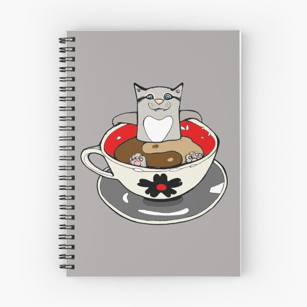 Item preview, Coffeelover Cat  designed and sold by Kiekeboekat.