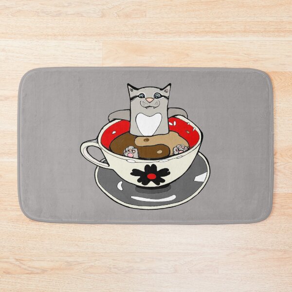 Item preview, Coffeelover Cat  designed and sold by Kiekeboekat.