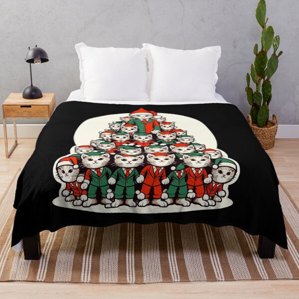 Item preview, Christmas Cats Christmas Tree Parade designed and sold by LuminOrb.