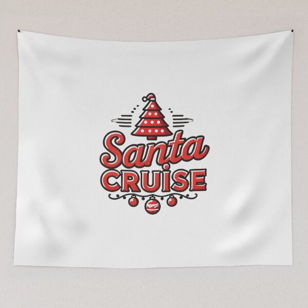 Item preview, Santa Cruise Christmas tree designed and sold by cu-animals-te.