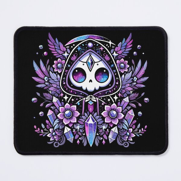 Item preview, Mystical Galaxy Grim Reaper - Celestial Charm designed and sold by Kawaii-n-Spice.