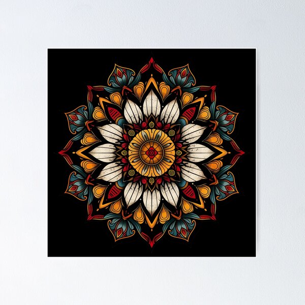 Item preview, Stylized Mandala 68 designed and sold by HarmonyTheKoala.