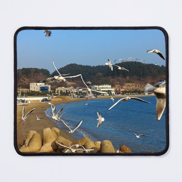 Item preview, Seagulls on the beach designed and sold by Evasionrebelle.