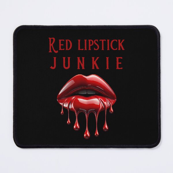 Item preview, Red Lipstick Junkie, Glossy Red Lips designed and sold by ToxiCool.