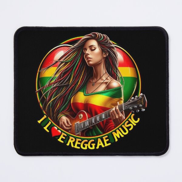 Item preview, "I LOVE REGGAE MUSIC" designed and sold by CHRIST5000.