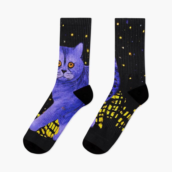 Item preview, A cat in city of night 1 designed and sold by MerryCrown.