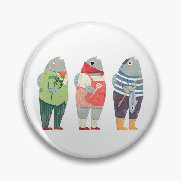 Item preview, Los peces esperan en fila designed and sold by lisasaputra.