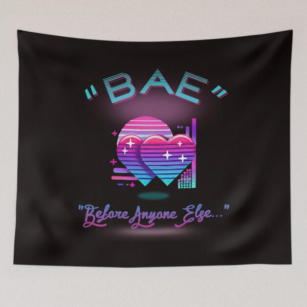 Item preview, "BAE Retro-Futuristic Love Design" - From The "SAY WHAT NOW ?!?" Collection By TOUDOU DIGITAL designed and sold by ToudouDesign.