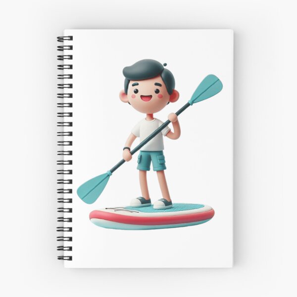 Item preview, Man on  Paddle Board designed and sold by ArtQueen777.
