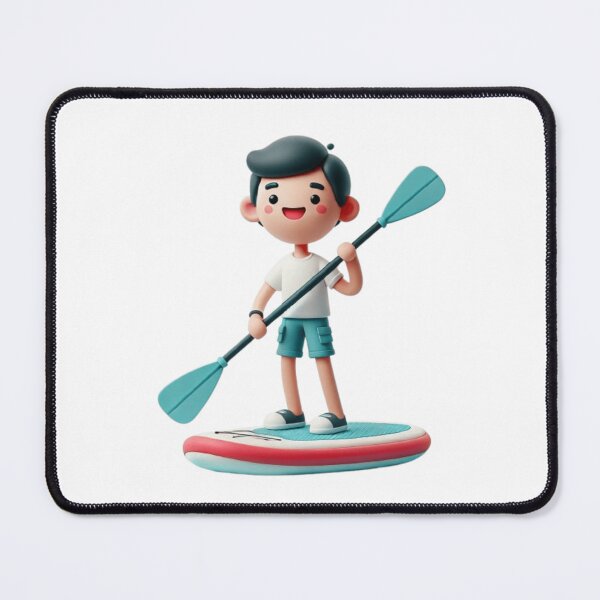 Item preview, Man on Paddle Board designed and sold by ArtQueen777.