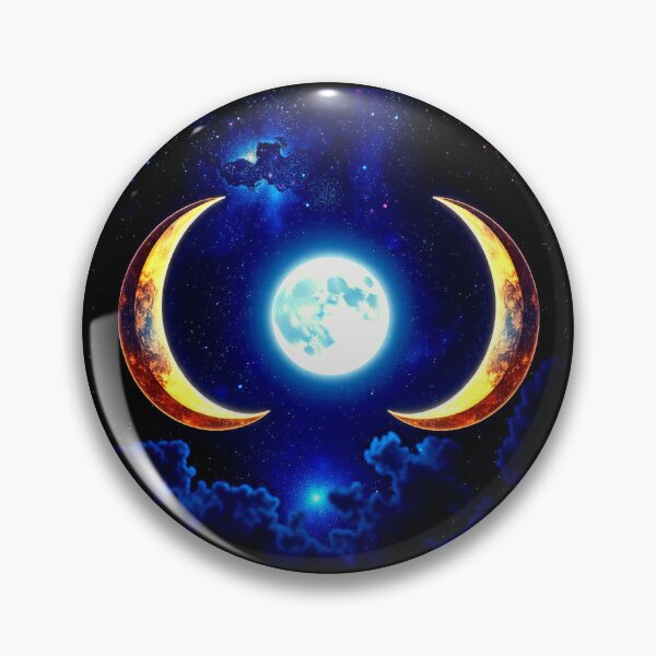 Item preview, Triple Blue Moon  designed and sold by Earth Nature Creations.