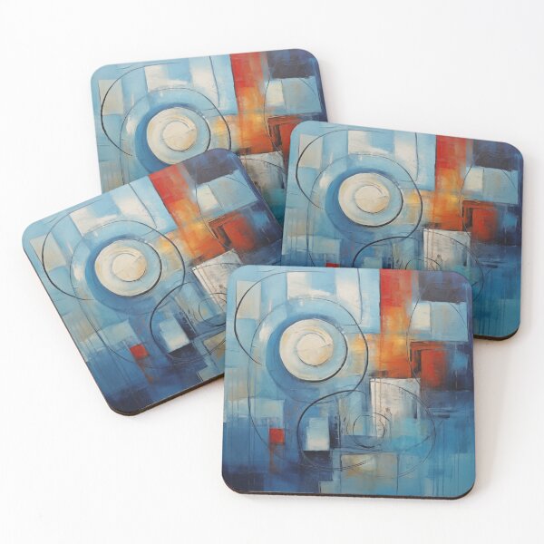 Item preview, Red and Blue 1 of 4 designed and sold by Ford House Gallery.
