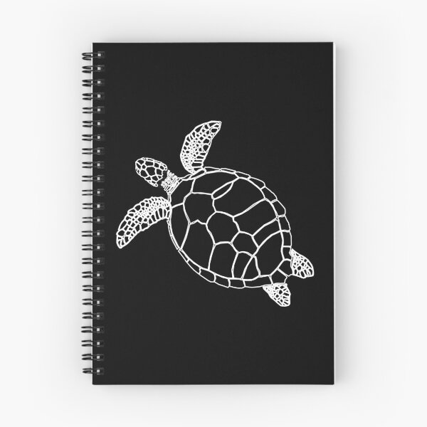 Item preview, Detalle de tortuga marina en color blanco designed and sold by RedFishyTee.