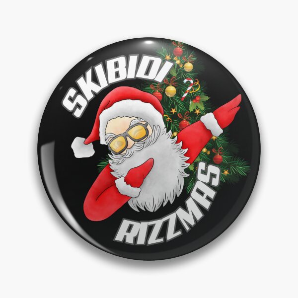 Item preview, Skibidi Rizzmas Christmas, Skibidi Rizzmas Santa, Santa Dabbing, Rizzmas Vibes, Christmas Dab, Cool Santa, Hipster Santa designed and sold by MaypanaShop.
