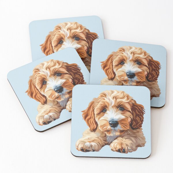 Item preview, Labradoodle Puppy designed and sold by VelvetRoom.