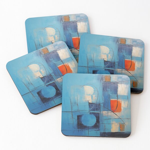 Item preview, Red and Blue 3 of 4 designed and sold by Ford House Gallery.