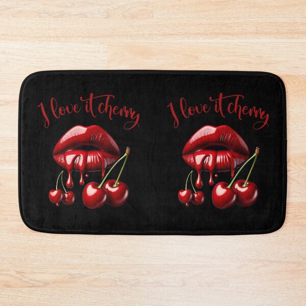 Item preview, I Love It Cherry, Glossy Red Lips designed and sold by ToxiCool.