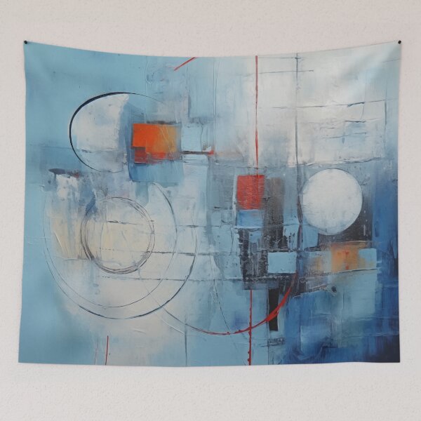 Item preview, Red and Blue 4 of 4 designed and sold by Ford House Gallery.