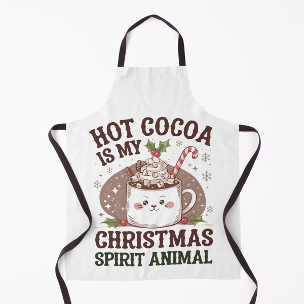 Item preview, Hot Cocoa is my Christmas Spirit Animal designed and sold by leshewle.