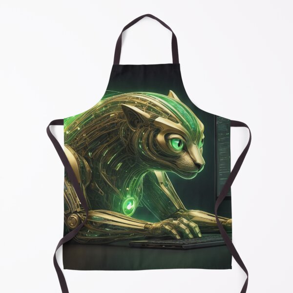 Item preview, Cybernetic Coder Cat designed and sold by Pays-des-Pixels.