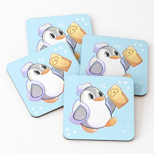 Item preview, Byte the Penguin! designed and sold by franzieart.