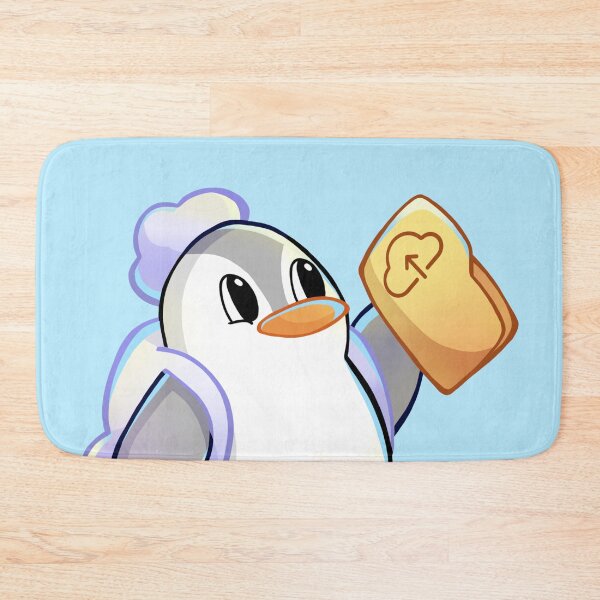 Item preview, Byte the Penguin! designed and sold by franzieart.