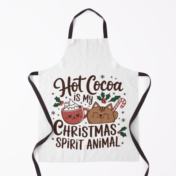Item preview, Hot Cocoa is my Christmas Spirit Animal designed and sold by leshewle.