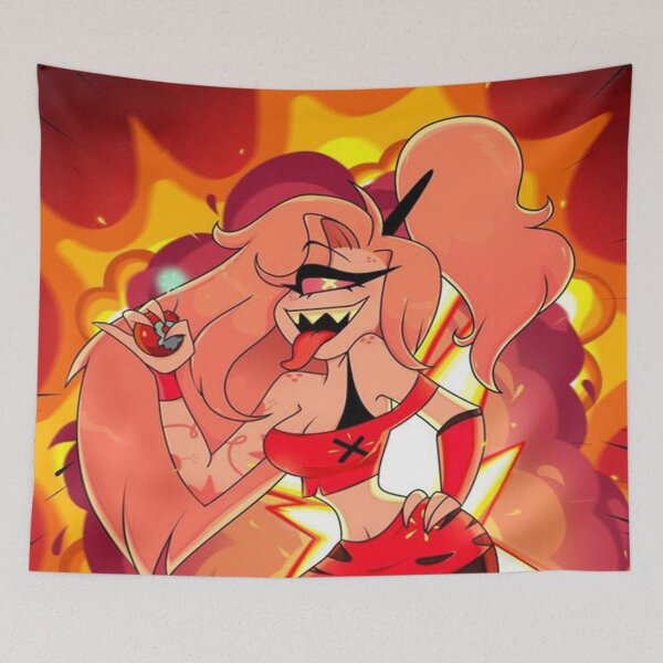 Item preview, Hazbin Hotel Cherri Bomb designed and sold by Lottart.