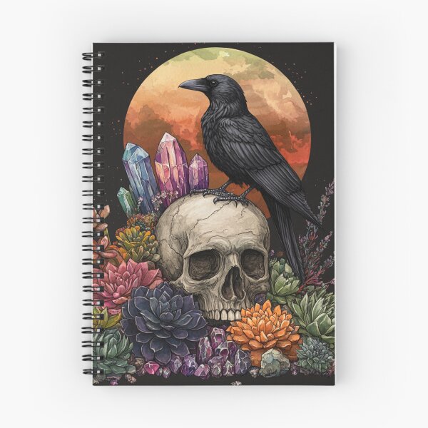 Item preview, Black Raven Essential - Wildflowers Gems And Botany designed and sold by GrinGalore.