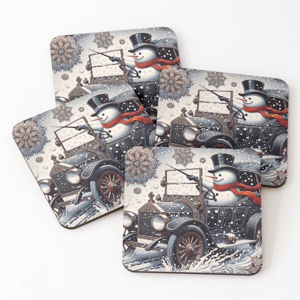 Item preview, Snowman in the Car designed and sold by M-Y-A-R-T-.