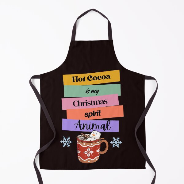 Item preview, Hot Cocoa is my Christmas Spirit Animal designed and sold by leshewle.