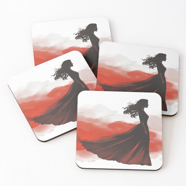 Item preview, Illustration of a woman in a dress designed and sold by Sergii Davydenko.