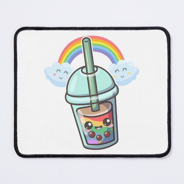 Item preview, Pride Boba Tea LGBTQ Rainbow Kawaii designed and sold by wesdesignshop.