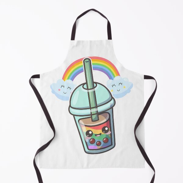 Item preview, Pride Boba Tea LGBTQ Rainbow Kawaii designed and sold by wesdesignshop.