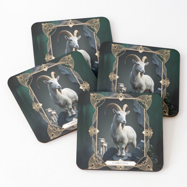Item preview, Capricorn Zodiac Design - Tarot-Inspired Mystical Art by LaLi Designs designed and sold by LaLi-Designs.