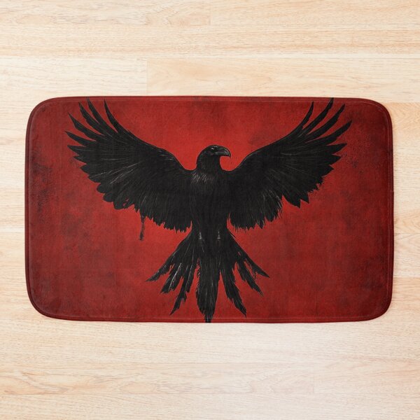 Item preview, Black Ancient Raven Emblem designed and sold by GrinGalore.