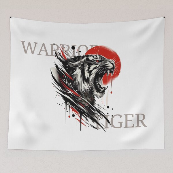 Item preview, Warrior tiger. designed and sold by Warriorsjungle.