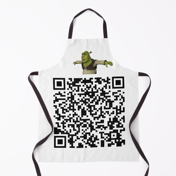 Artikelvorschau, Shrek T-Pose Meme QR-Code entworfen und verkauft von QRCodeDesign.