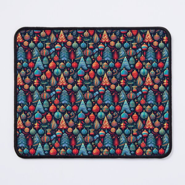 Item preview, Vintage style christmas decoration pattern motif (AI) designed and sold by DFLC Prints.