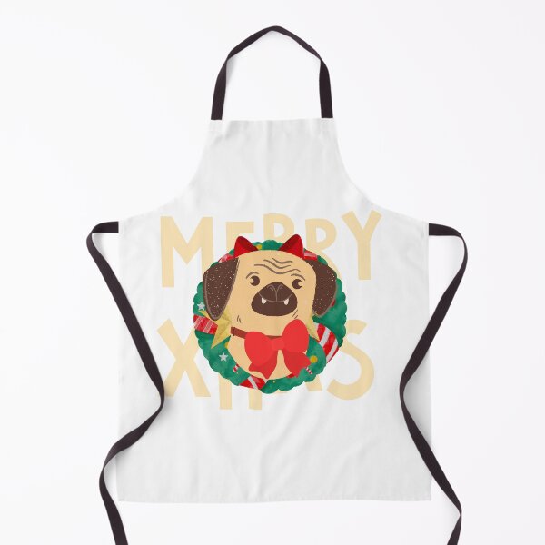 Item preview, Happy Pug Merry Xmas designed and sold by woranduck.