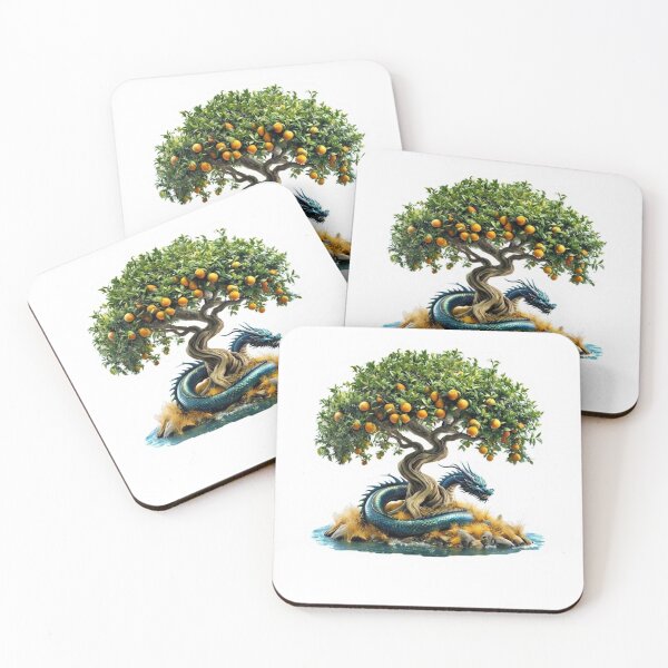 Item preview, Priory of the orange tree, Samantha Shannon, water dragon designed and sold by inkdrinkingdove.