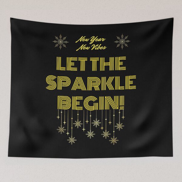 Item preview, New Year, New Vibes – Let the Sparkle Begin! designed and sold by GusiaTreasures.