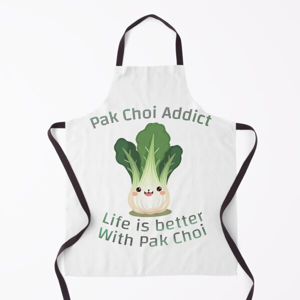 Item preview, Pak Choi Addict, Vegan food lovers gifts designed and sold by kjp-design.