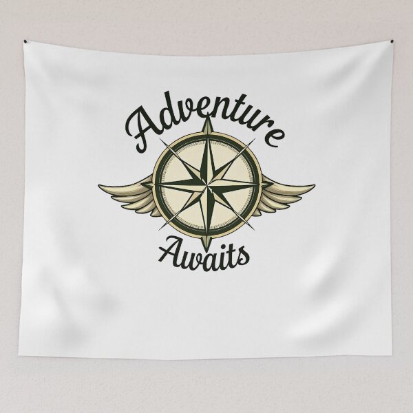 Item preview, Adventure Awaits. designed and sold by BornBorn.