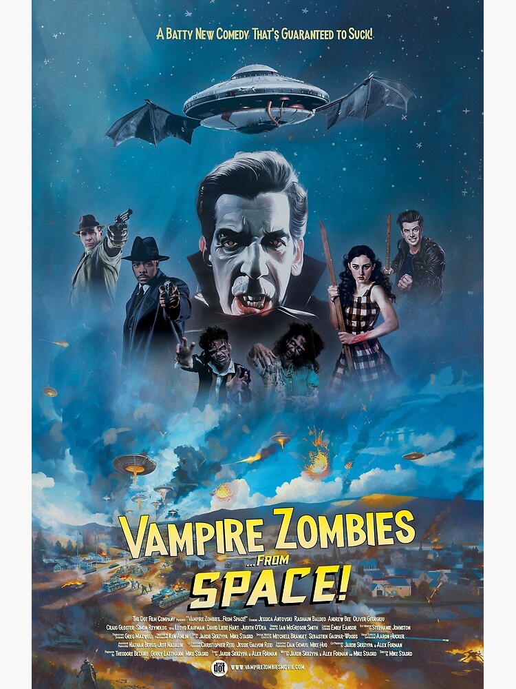 Vampire ZombiesFrom Space! Festival Poster