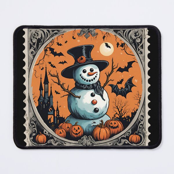 Item preview, The Frosted Fiend’s Pumpkin Mark designed and sold by Vintagestamps.
